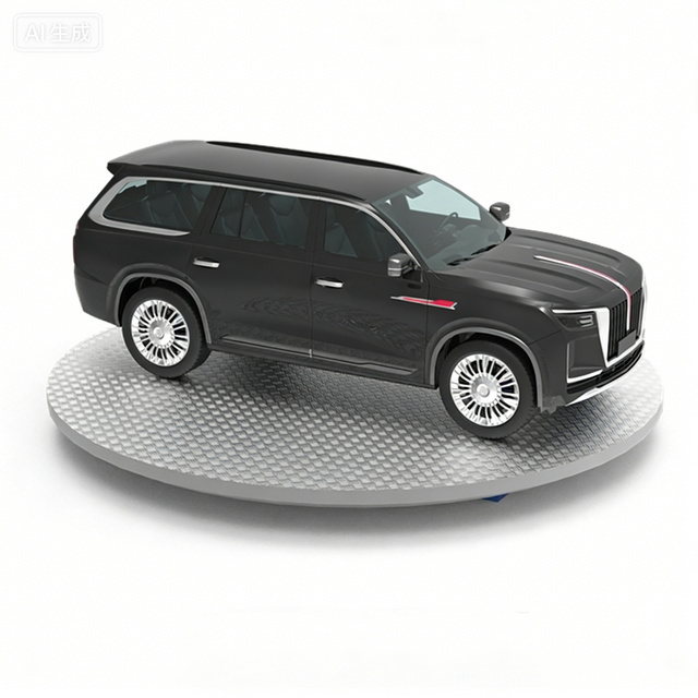 360-Degree Rotating Hydraulic Car Turntable - Wholesale Steel Parking Lift Customizable