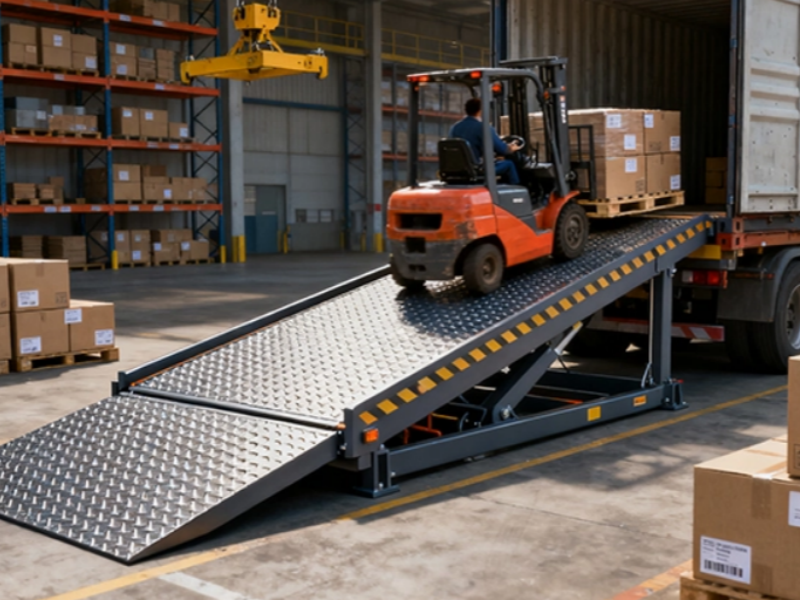 Advantages of Using Mobile Container Ramps in Warehouses