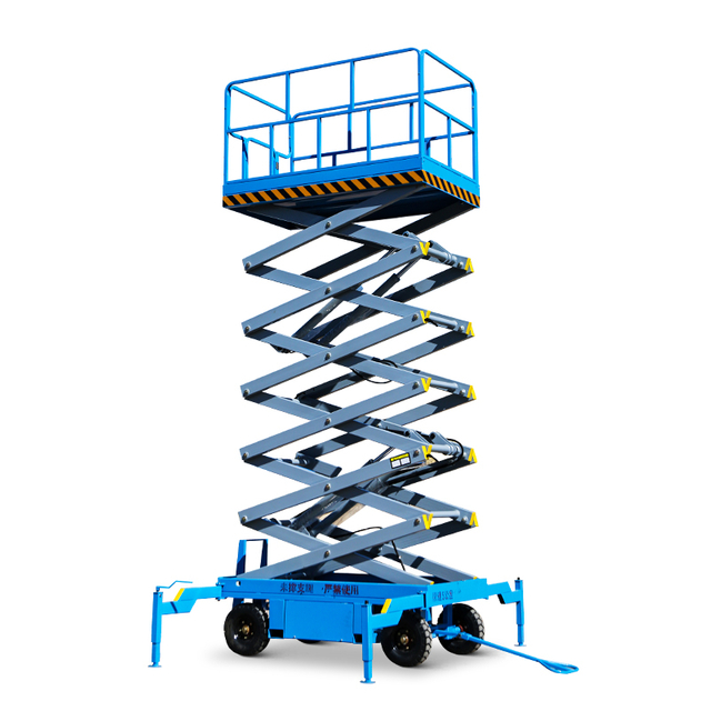 Manufacturer Direct Electric Scissor Lift Platforms 4m-12m Fully Hydraulic System Motor Steel Construction for Hotels Other