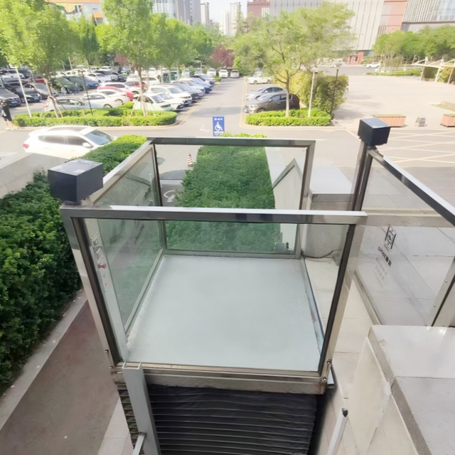 Hydraulic Accessible Platform Aluminum Alloy Elevator for Disabled for Villa Hotel Hospital