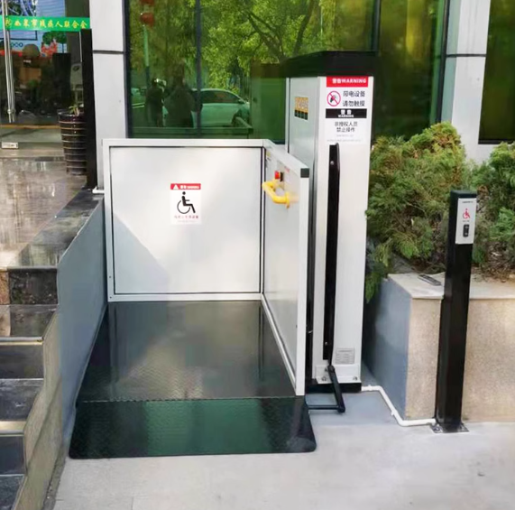 OEM Hydraulic Aluminum Alloy Accessible Platform Elevator for Disabled - Villa Hotel Use