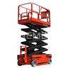 Heavy-Duty Mini Electric Aerial Work Platform Scissor Lift Hydraulic Design Pump Core Wheels for Hotel Construction 10m/min Lift Speed Stee