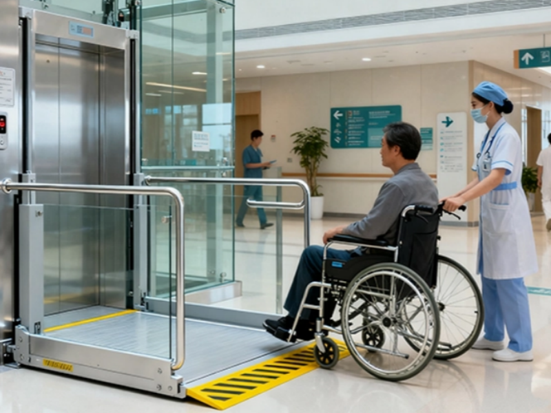 Wheelchair Lift Application Cases in Hospitals And Nursing Homes