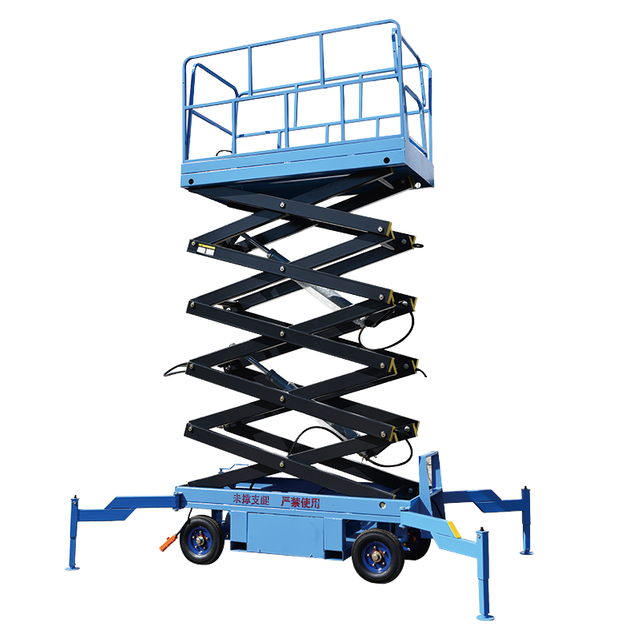 Manufacturer Direct Electric Scissor Lift Platforms 4m-12m Fully Hydraulic System Motor Steel Construction for Hotels Other