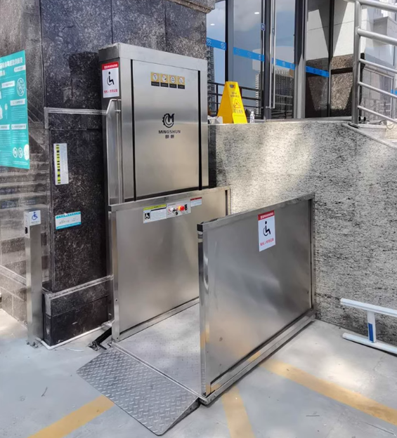 OEM Hydraulic Aluminum Alloy Disabled Accessible Elevator - Platform for Villa Hotel Application