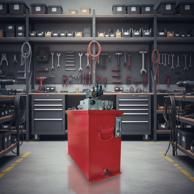 Oudi 3.0 KW Hydraulic Power Unit Gear Pump 5 HP 250bar Powder Pack Elevator Parts Lifting Pump Station 1 Year Warranty Shandong