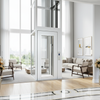 Mini Modern Panoramic Hydraulic Drive 220V AC Goods Elevator Apartment Villa Home & Hotel Use Aluminum Profile Freight Lift